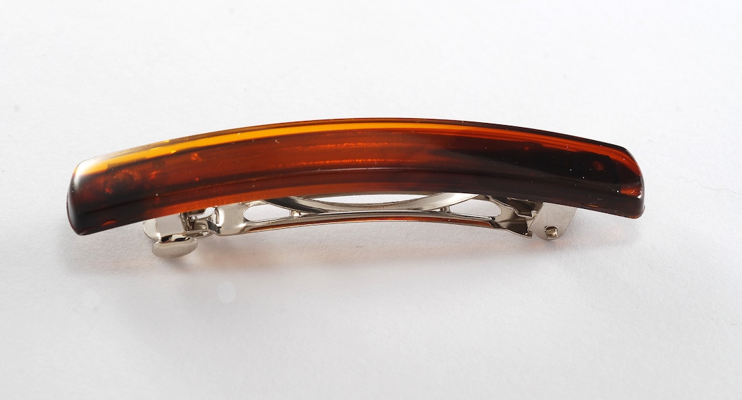 Vintage Tortoise Color Hair Barrette Amazon.com : Cinaci 10 Pack 7.5cm/3 main image 2