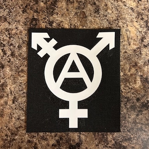 Transgender Anarchist Sew-on Patch