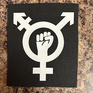 Transgender Resistance Sew-on Patch