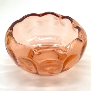 Vintage Imperial Glass Lily Bowl: 1920s Rose Marie Omero Decoration