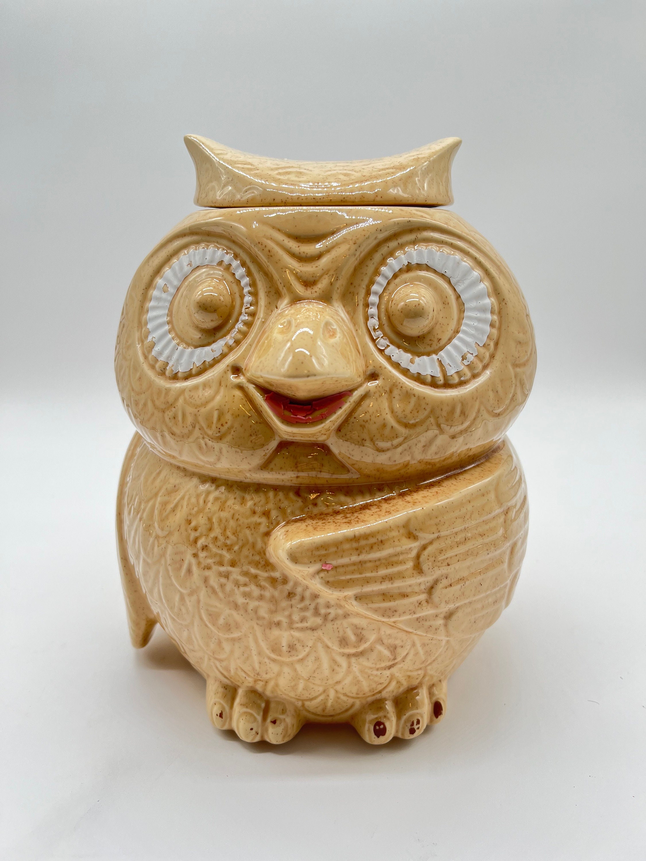 vintage mccoy owl cookie jar