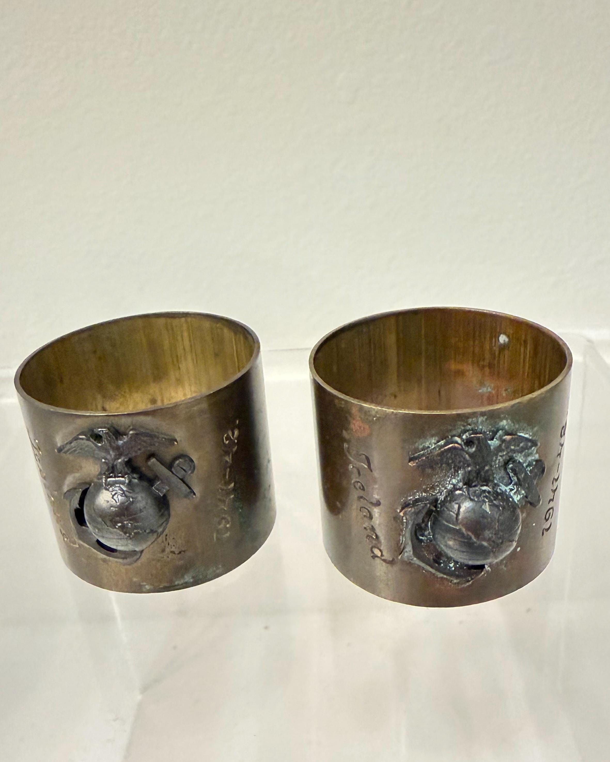 Vintage Military Rings Usmc - Etsy
