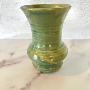 Mississippi Mud Works Studio Pottery Blue Green Glaze Jim Betty Francis 2005 Ocean Springs