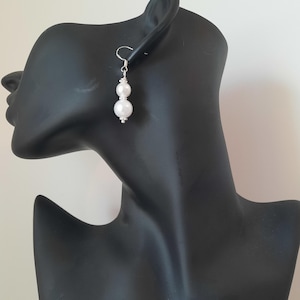 Pearl earrings