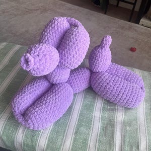 Padrão de Amigurumi de Cachorro de Balão em Crochê – Fácil para Iniciantes (Download em PDF)