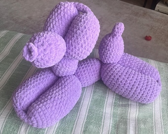 Crochet Balloon Dog Amigurumi Pattern – Beginner-Friendly (PDF Download)