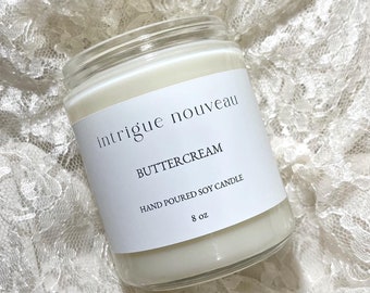 Buttercream Soy Candle