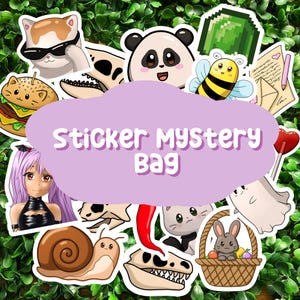 Mystery Vinyl Sticker Set | niedliche Überraschungssticker