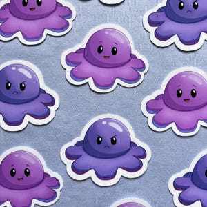 Octopus Vinyl Sticker Duo | süße Zeichnung
