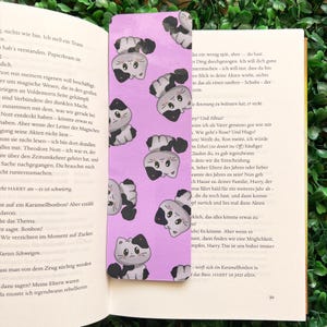 Fluffy cat bookmark | cute drawing