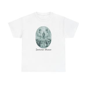 Invictus Maneo (I Remain Unconquered) Latin Cotton Tee