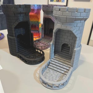 Dice Tower, Collapsible Tower for RPG and Board Games, Gift for D&D Fans and Perfect Gift for Gamers