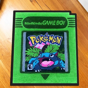 任天堂ゲームボーイカートリッジ - GBC ビデオゲームラグ、グリーンゲームボーイカートリッジラグ、ブルーゲームボーイラグ、リザードンラグ、ホウオウシルバーラグ、カスタムラグ