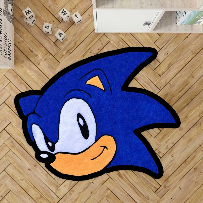 Sonic Hedgehog Rug Sonic Shadow Carpet - Etsy