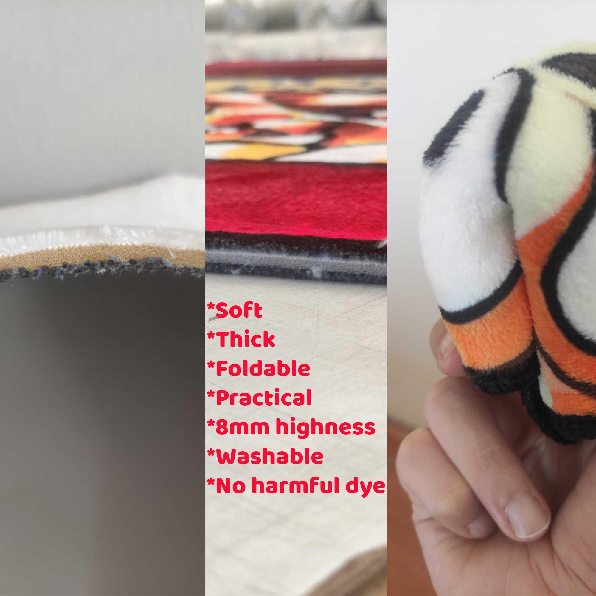 Fruit Rug, Lemon Twist Rug ,custom Rug, Bedroom Rug, Custom Carpet, Fun ...