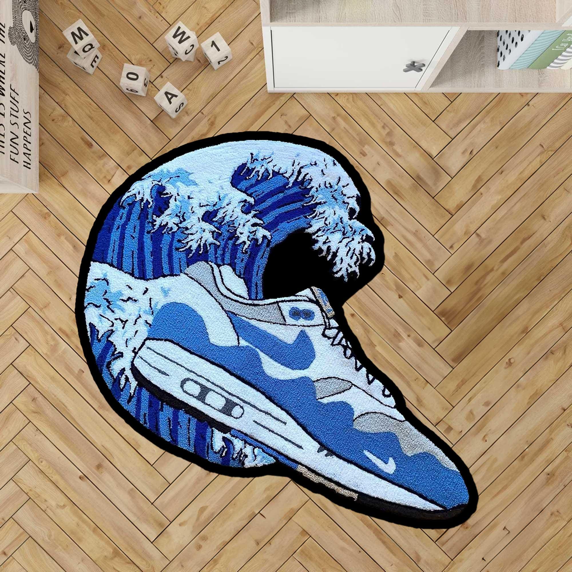 NIKE JORDANラグ　カーペット Jordan tufted rug - Etsy 日本