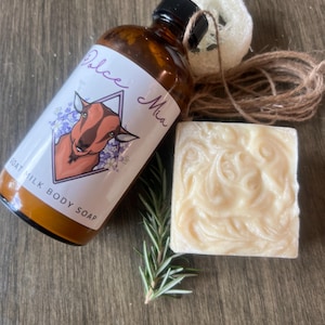Goat Milk Lotion & Soap Bundle | Natural Skincare | From Our Family Farm