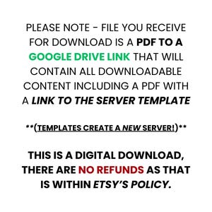 Horror Themed Discord Server Template: 20+ Channels, 30+ Roles (Instant Download) image 5