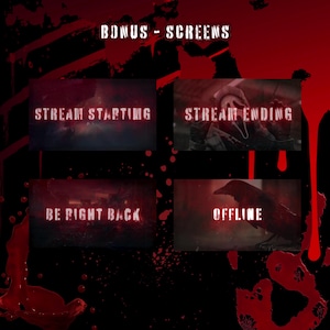 Dead by Daylight-streamschermen | beginnend, brb, einde, obs, offline