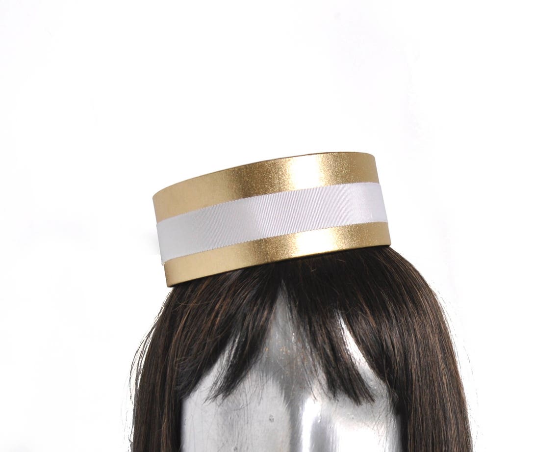 Pillbox Hat in GOLD Classic Cigarette Girl or Usher or Etsy