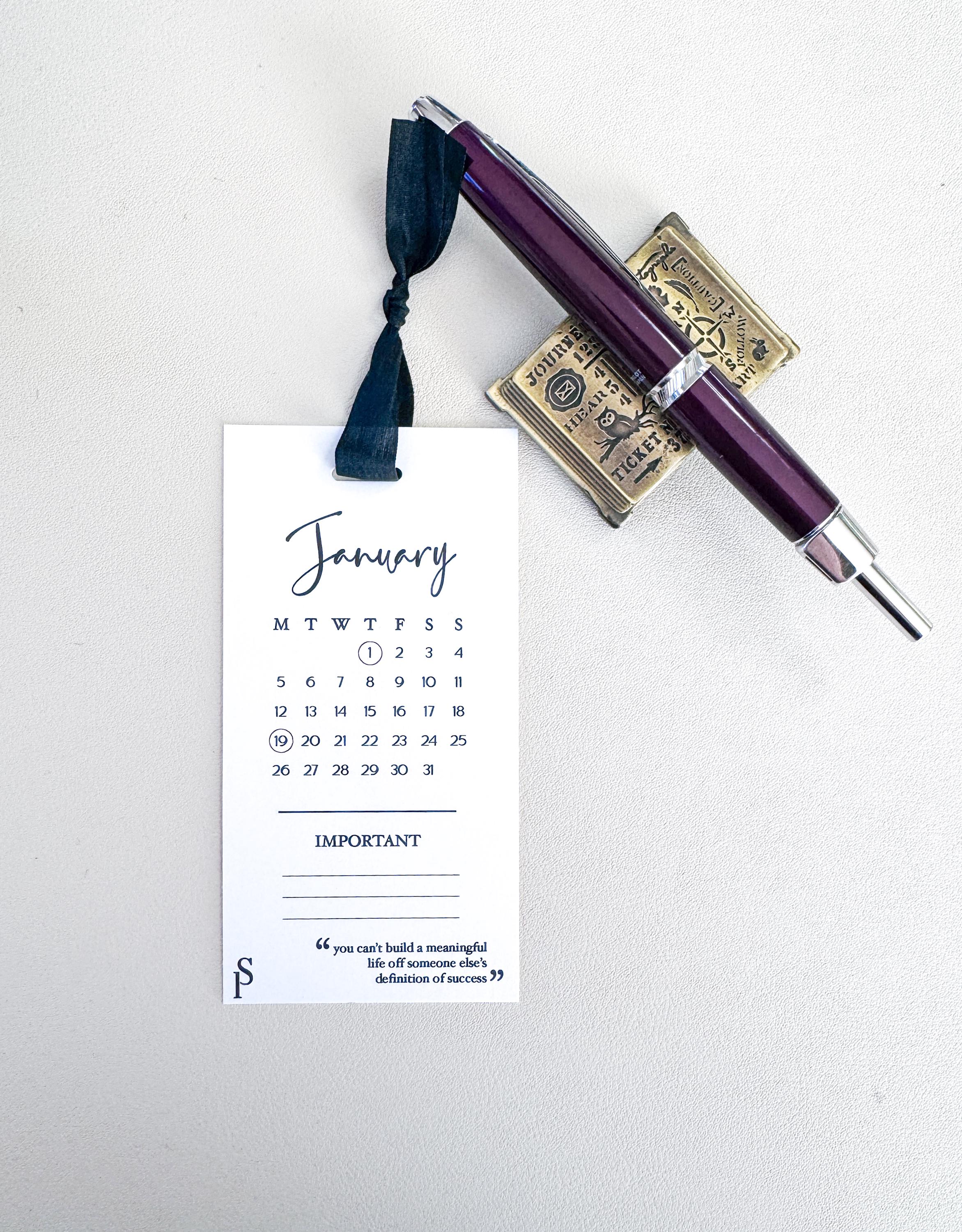 2026 Monthly Hang Tags | Planner Deco | Planner Cards - Etsy
