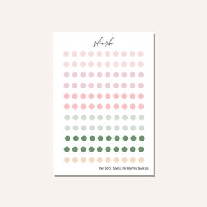 Papel Simple de abril, Co., formas a juego/material washi