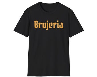 BRUJERIA Brujerismo Vintage Black T-shirt Embroider Logo - Etsy