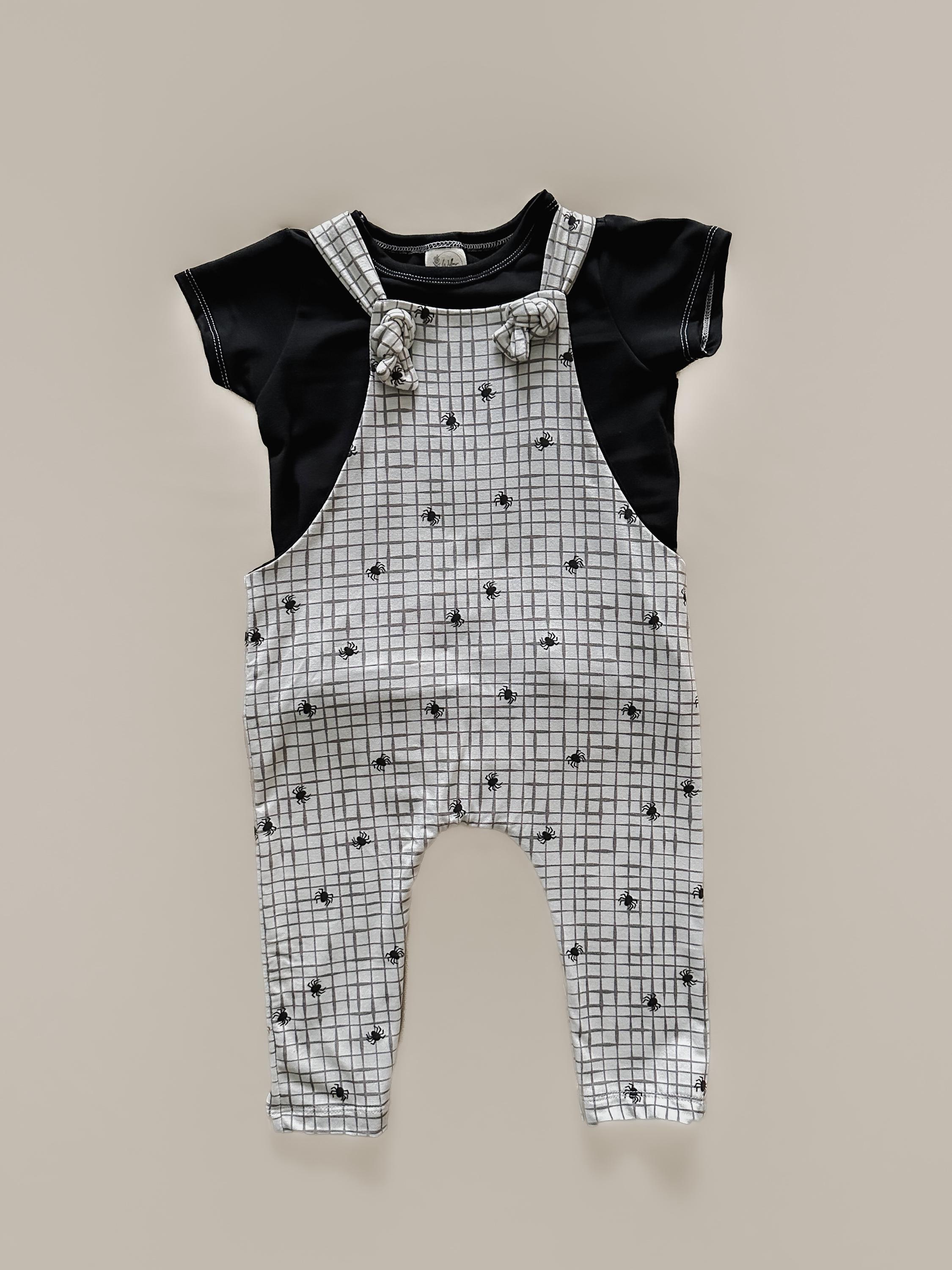 Checkered Overalls Toddler - Etsy