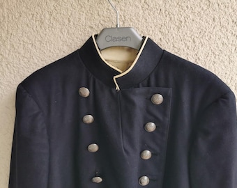 Cappotto da ufficiale antico svedese M/1854 - uniforme militare militaria Svezia