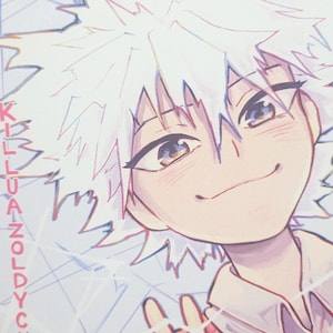 Killua Zoldyck | Hunter x Hunter | 2 sizes | Art Print | Fanart