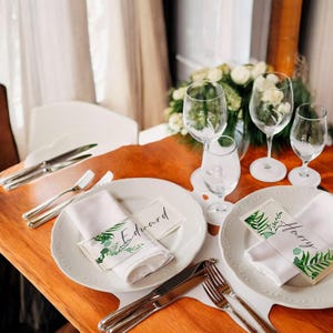 Tarjetas de nombre de boda de acrílico transparente: 25/50/100 unidades de 5 x 9 cm en blanco de plexiglás para grabar, pintar, cortar a láser y para letreros de mesa.