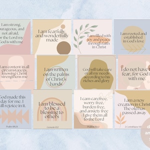 Carte di affermazione Boho: una dose quotidiana di ispirazione divina