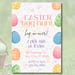 Editable Easter Egg Hunt Invitation Template - Etsy