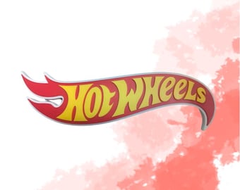 Hot Wheels Wall Sign