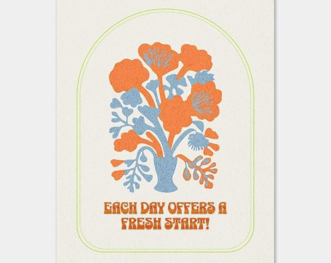 Retro Mindful Wall Art - Inspirational Home Decor