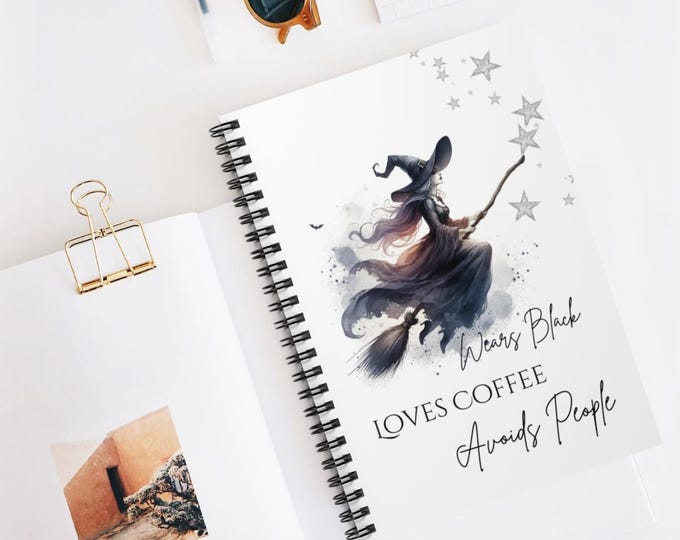 Spiral Notebook - Ruled Line 118 Pages Durable Cover Perfect for Shopping Lists and Notes