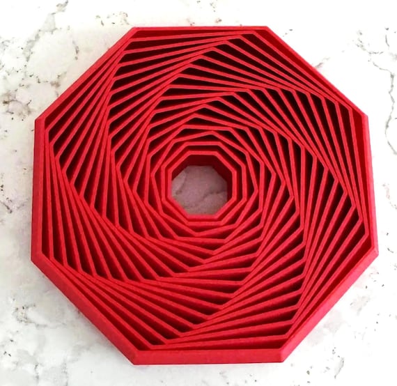 Fidget Octagon: 3D Print STL File - Etsy