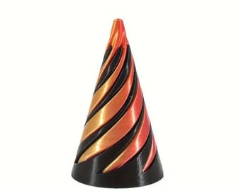 Spiral Fidget: 3D Print STL File