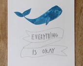 everything is okay print