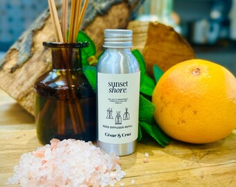 Diffusore a bastoncini (con bastoncini di rattan)