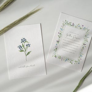 Postkarten Set Aquarell Floral Christlich Jesus Gottes Segen Ich bete für dich A6