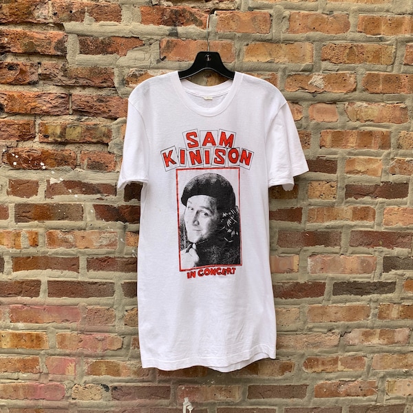 Vintage 80s SAM KINISON Bootleg Concert t-shirt size XL comedian comedy rodney dangerfield Bill Hicks eddie murphy