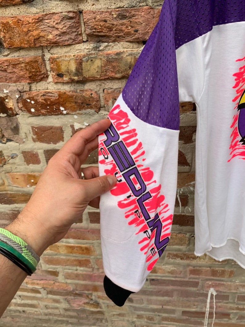 Vintage 80s REDLINE BMX Racing Jersey Youth Size L Gt Haro Elf Etsy