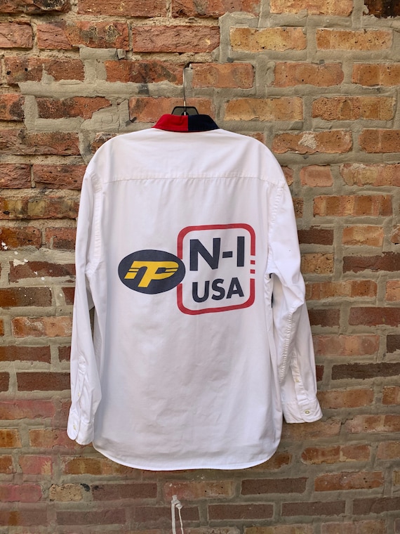 Vintage 90s NAUTICA PERFORMANCE Button Up Shirt Si