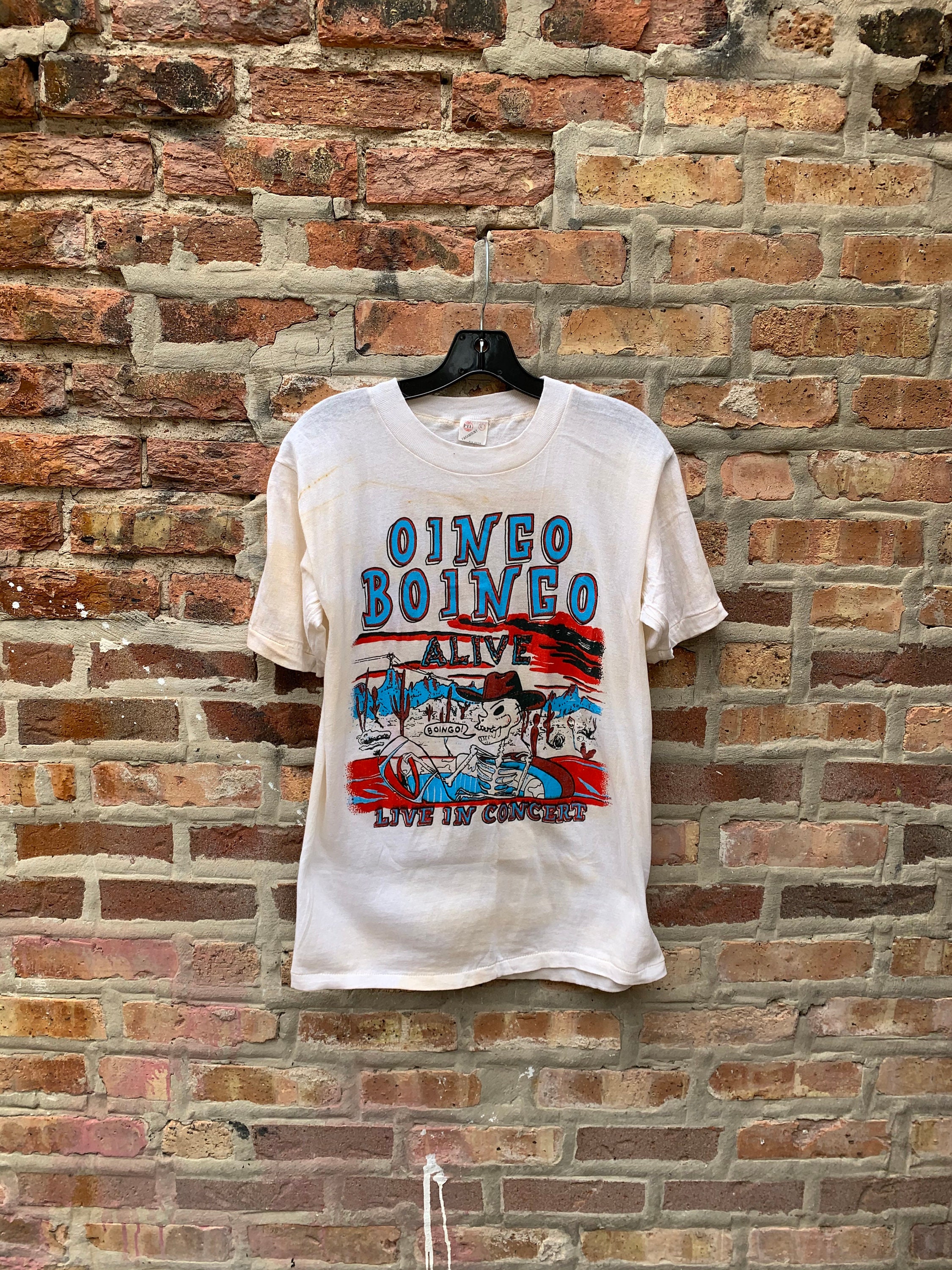Vintage 80s Oingo Boingo Alive Parking 