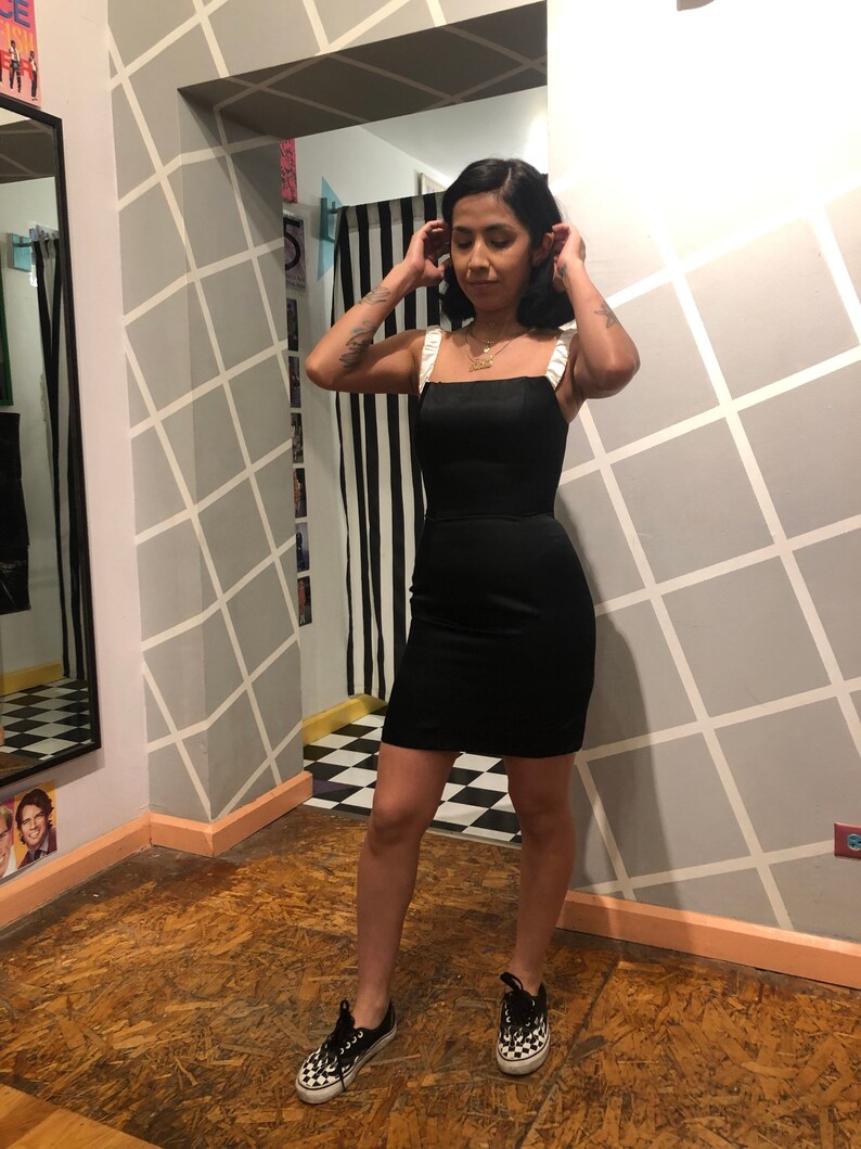 80s little black dress