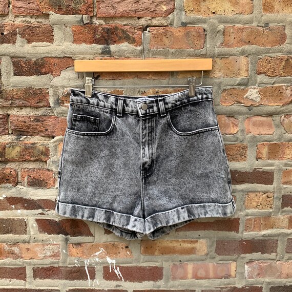 american apparel acid wash shorts