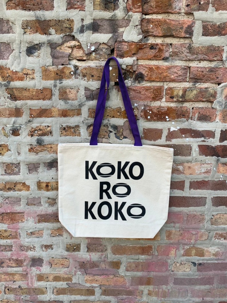 KOKOROKOKO Logo Tote Bag UNION Made in the USA