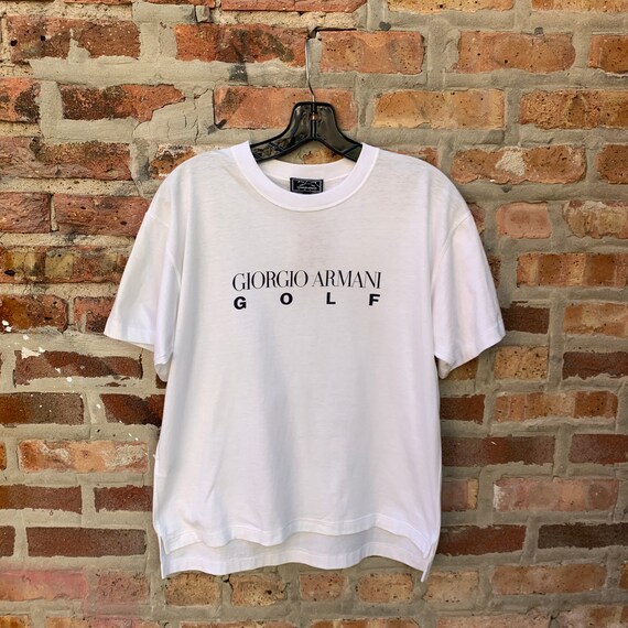 Vintage 90s ARMANI Golf T-Shirt NWT 