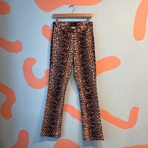 Vintage 90s Y2k Guess Leopard Print Jeans | Etsy Singapore